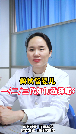 做试管婴儿一/二/三代如何选择？【官方编号：1299369991184384】